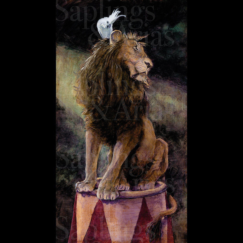Cockatoo and Lion