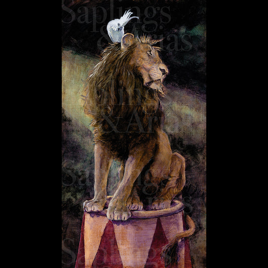 Cockatoo and Lion